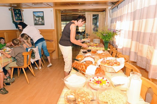 Brunch im Aufstieg